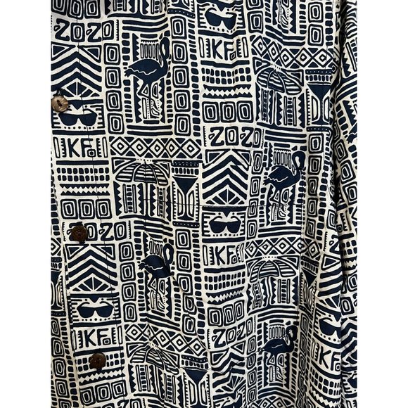 Kenny Flowers Limited Edition Long Sleeve Button Up‎ Shirt - Size XL - Picture 3 of 5